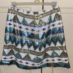 Sequin skirt